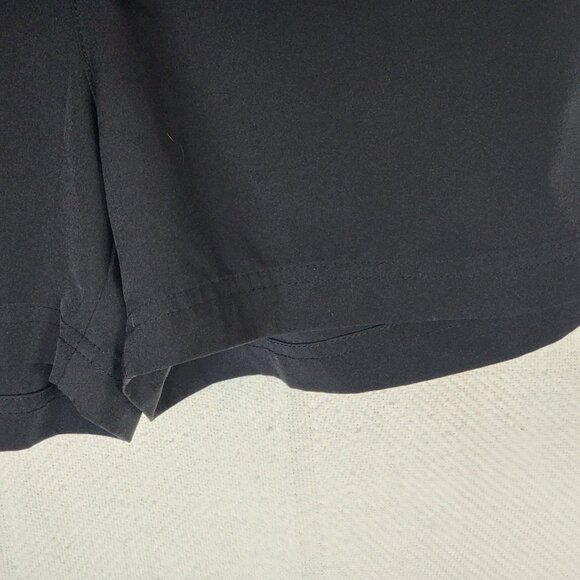 Tek Gear DryTek Poly Span Black Moisture Wicking Elastic Tie Waist Shorts Size S - Picture 16 of 16